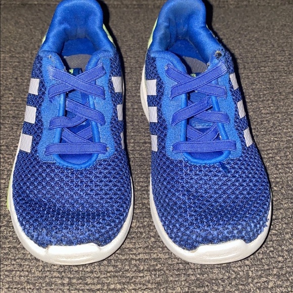 Adidas blue toddler shoes size 7c - Picture 4 of 4